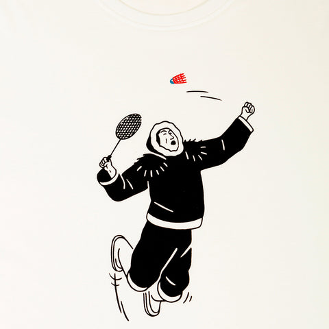 Badminton T-Shirt ecru
