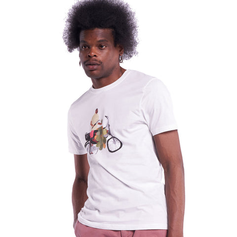 Coconut Bike T-Shirt ecru