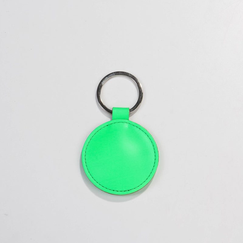 Dot Keyring neon green