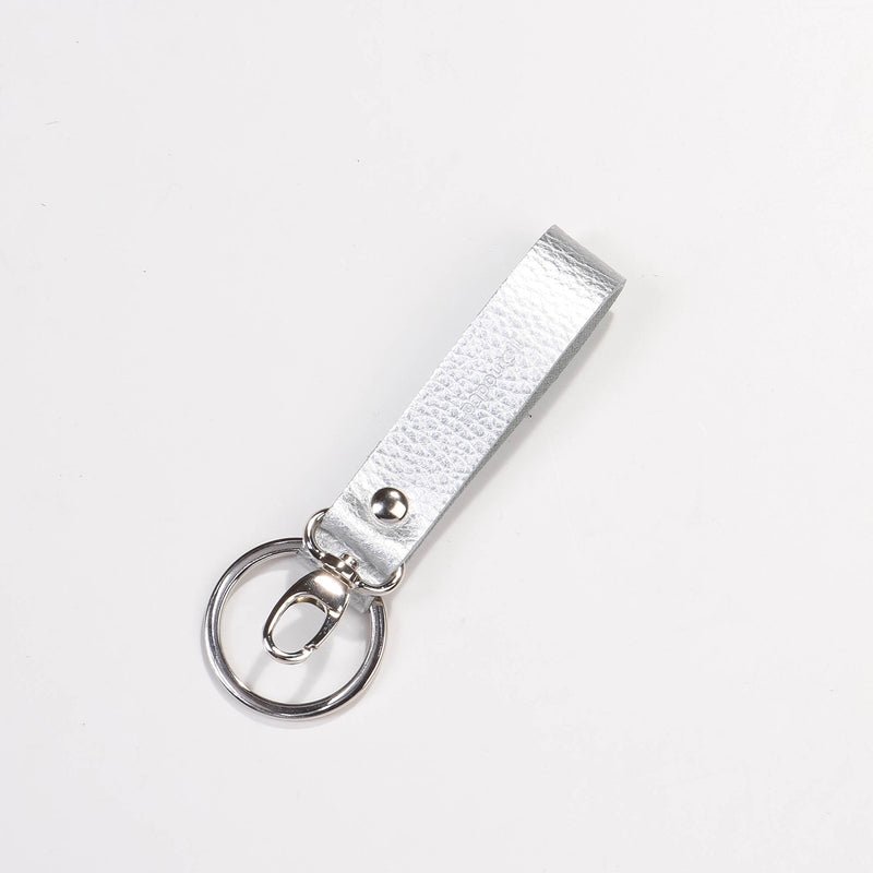 Shorty Keyband metallic silver