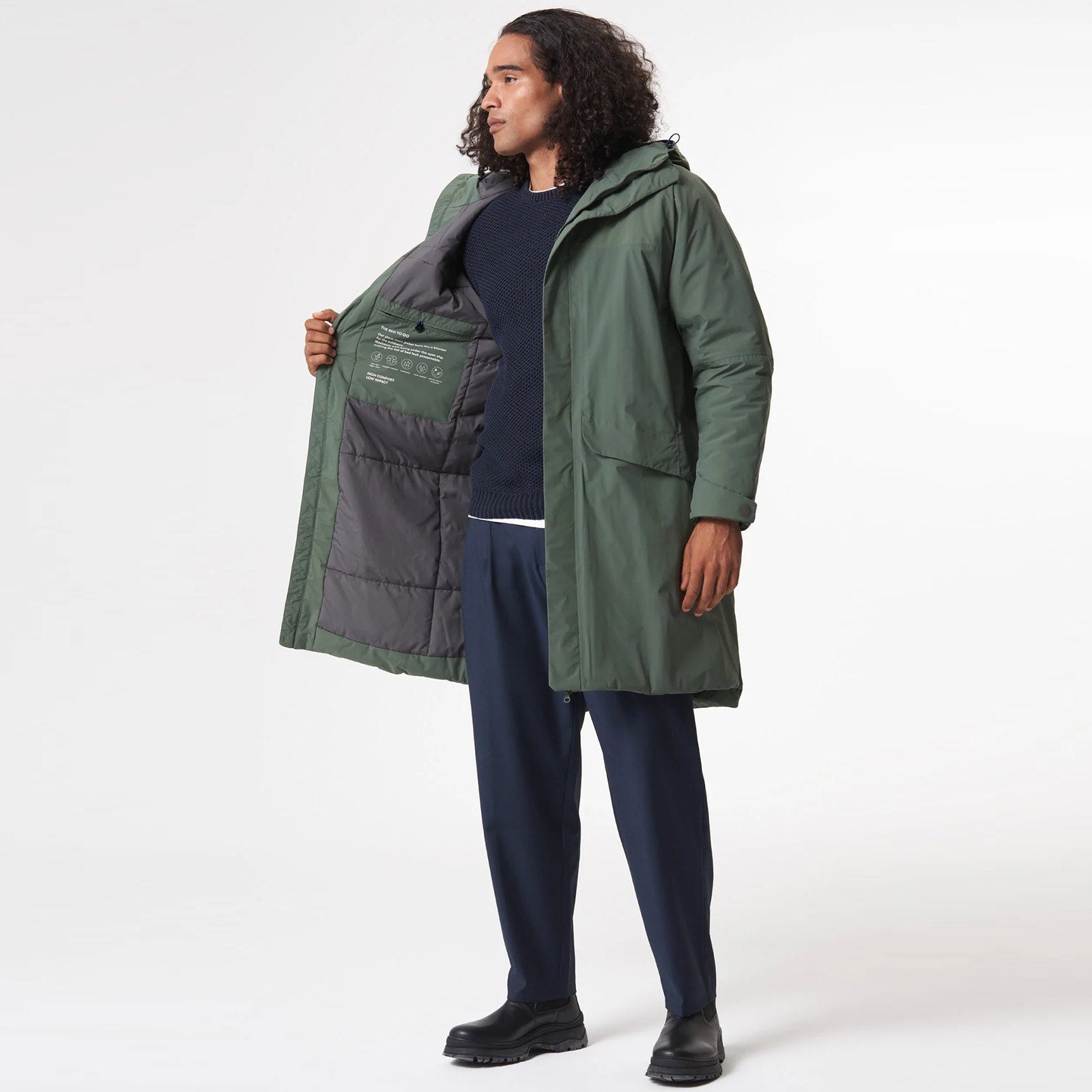 Unisex Parka forester olive