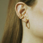 Ripples Ear Cuff gold