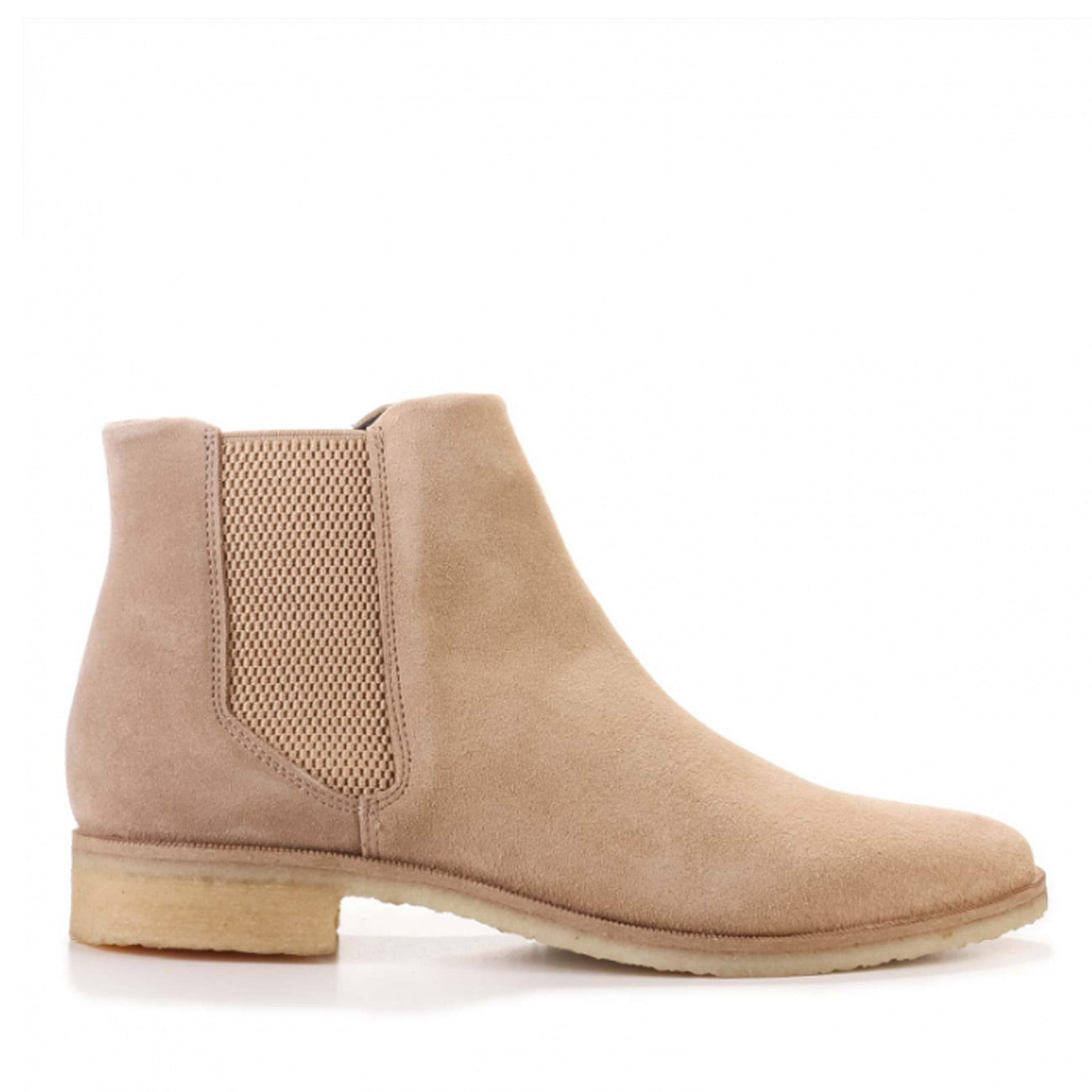 Prime Crepe Chelsea Suede camel