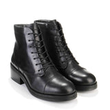 District Lace Up Boot black