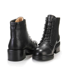 District Lace Up Boot black