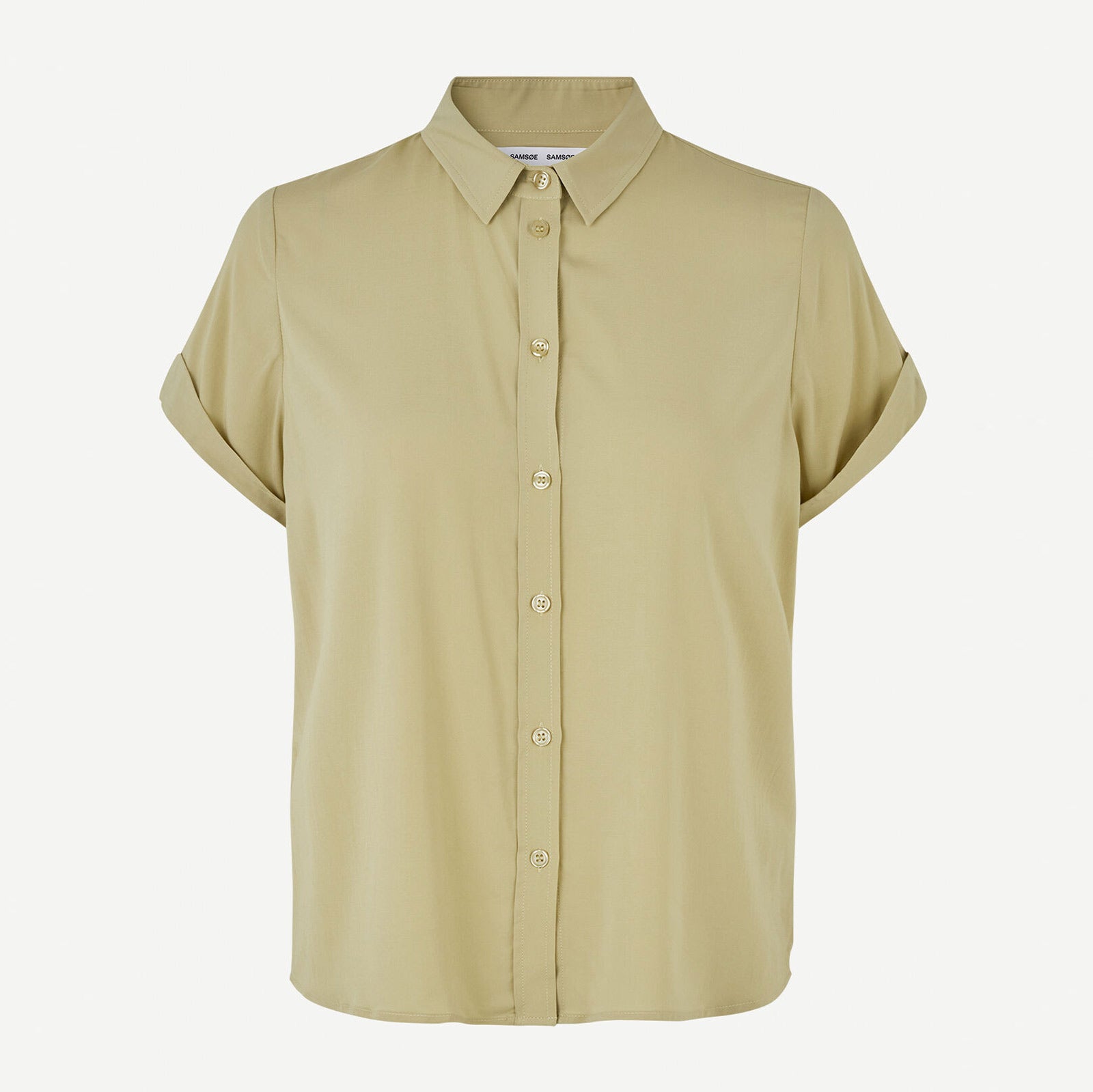 Majan SS Shirt 9942 sage green