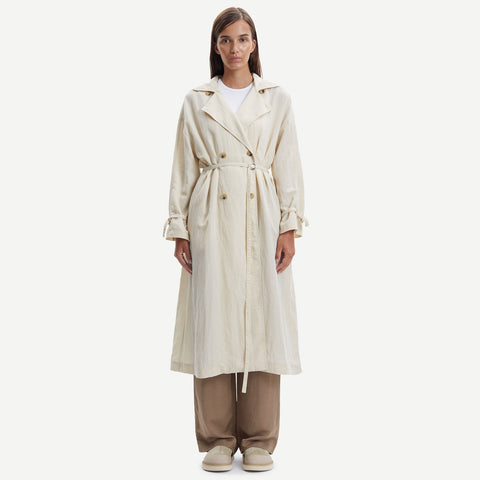 Alessia Trenchcoat brown rice