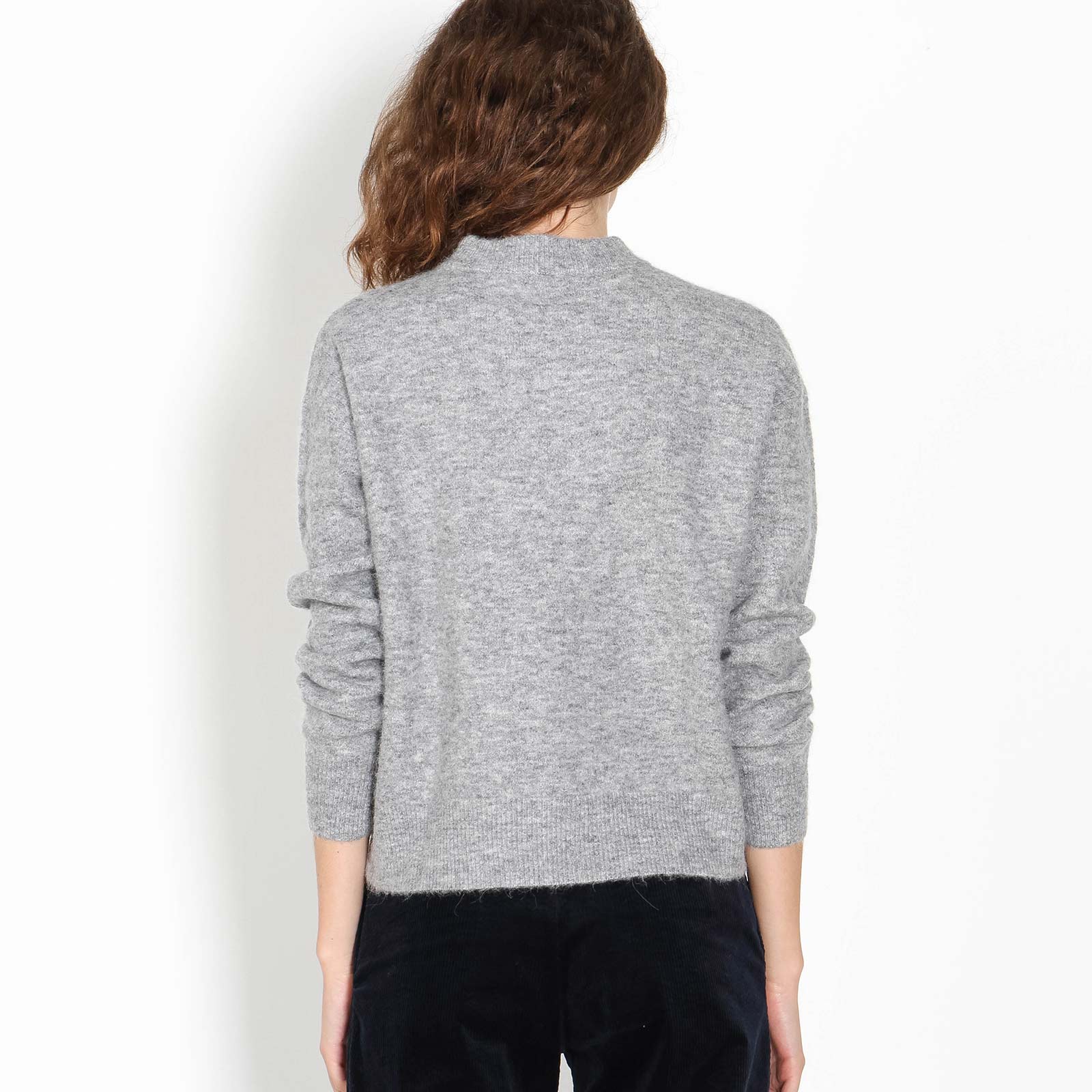 Anour O-N Jumper grey mel