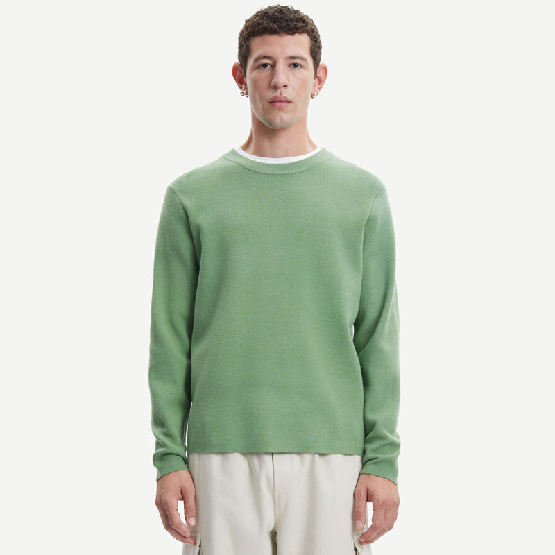 Gunan Crew Neck Jumper 10490 basil