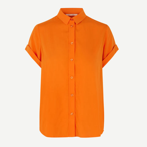 Majan SS Shirt russet orange