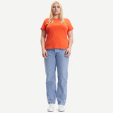 Solly Tee Solid 205 Top spicy orange