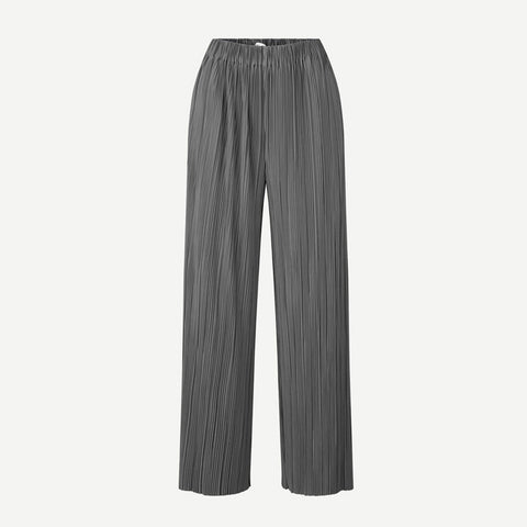 Uma Trousers gray pinstripe