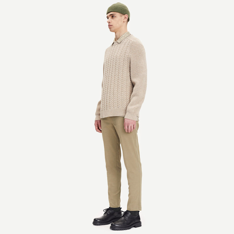 Wyatt Crew Neck Jumper humus