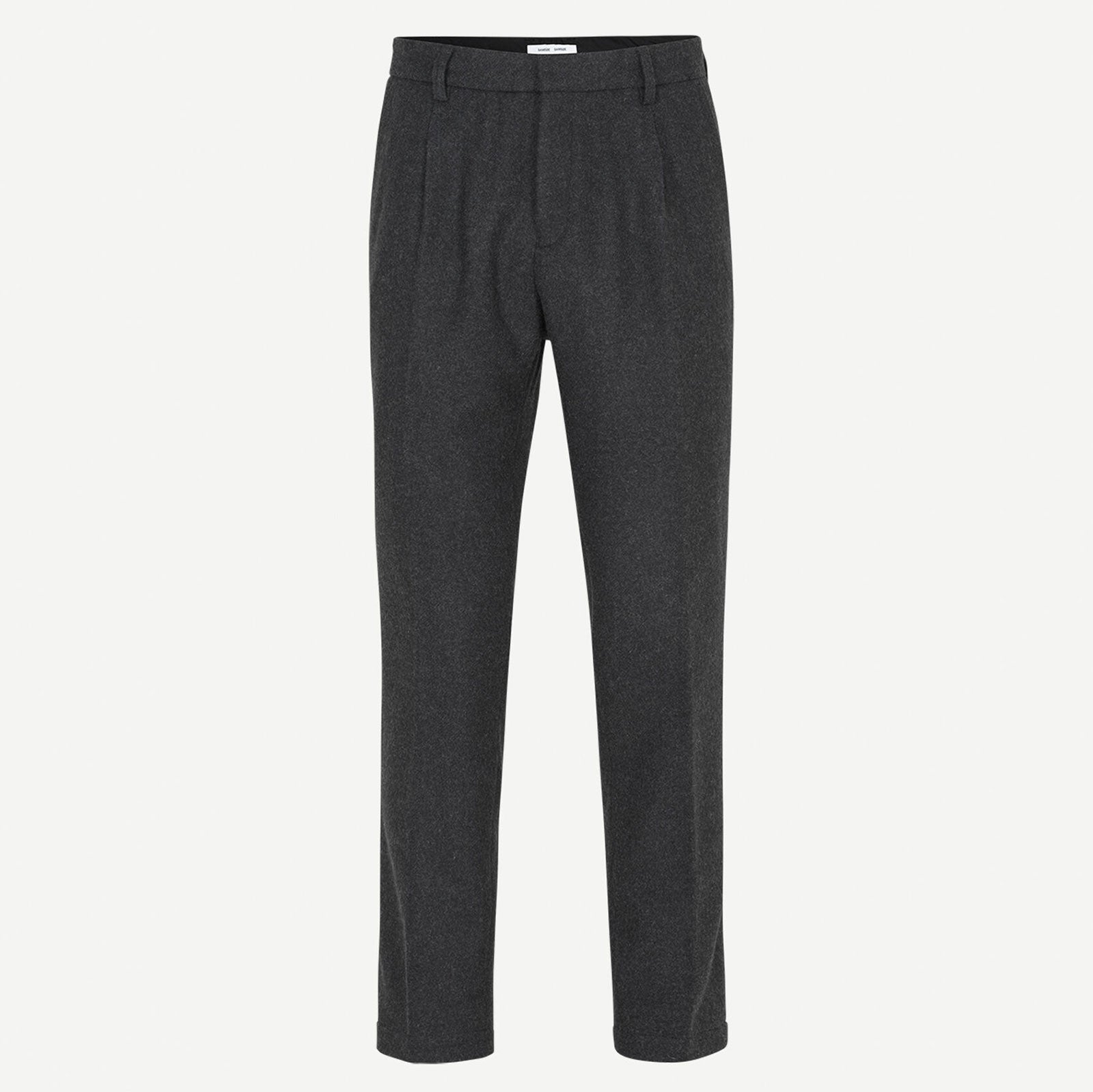 Cobek Trousers dark grey melange