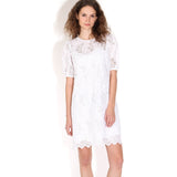 Juni SS Dress bright white