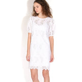 Juni SS Dress bright white