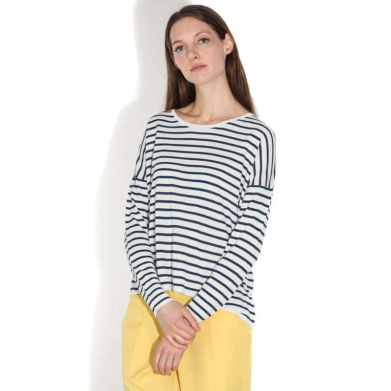 Kally O-N Stripe Jumper gibraltar st.