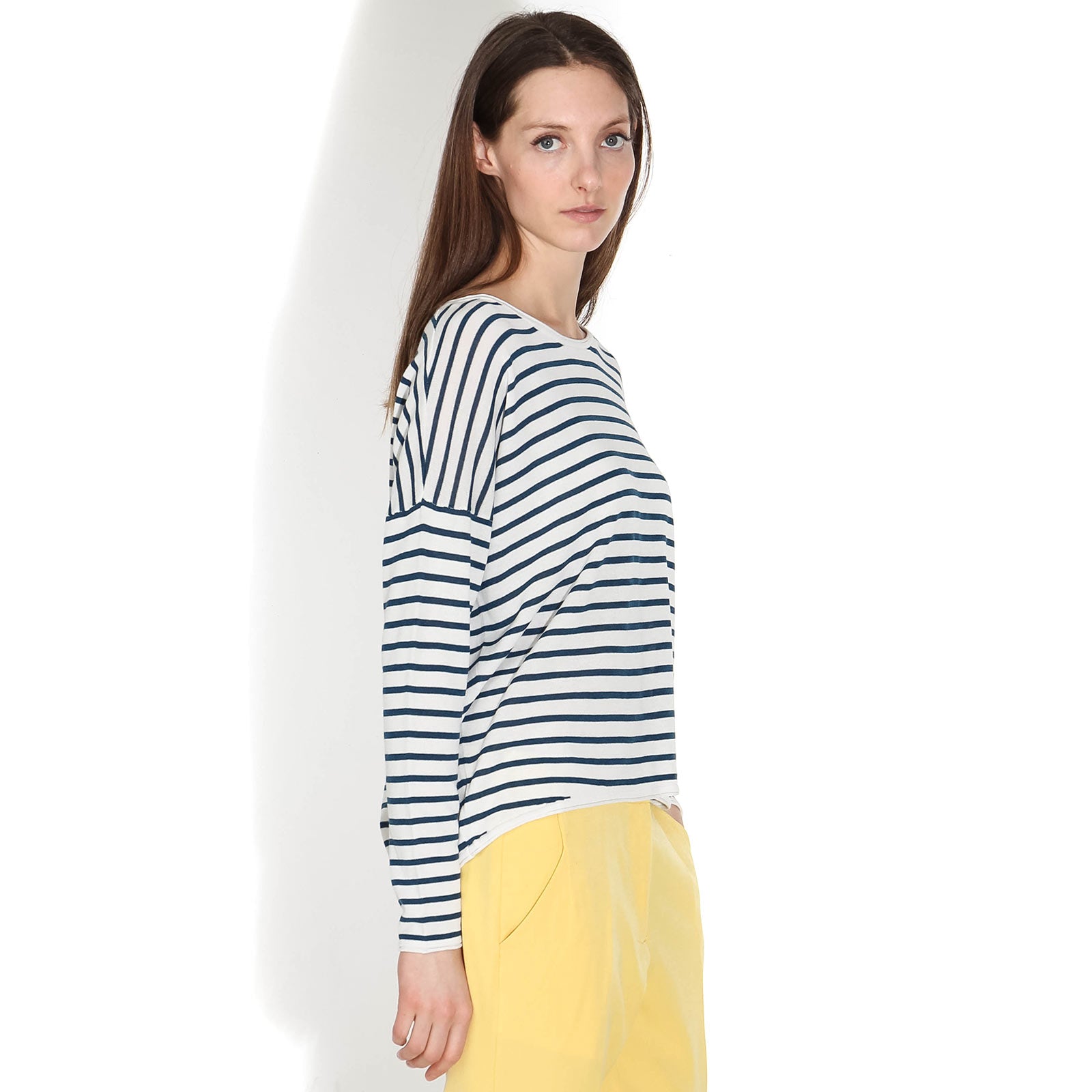 Kally O-N Stripe Jumper gibraltar st.