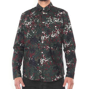 Liam ND AOP Shirt plum dotcamo
