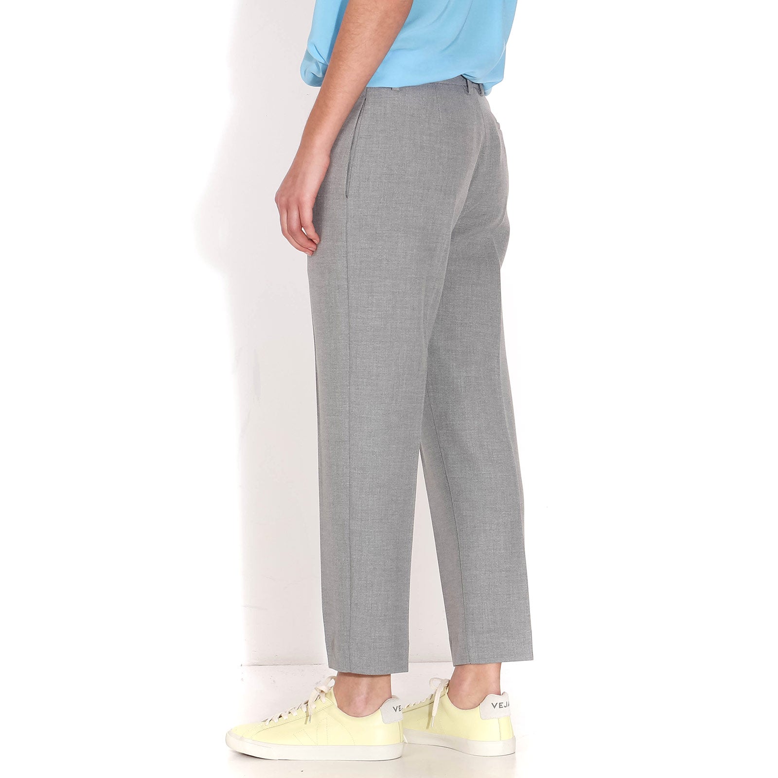 Louise Crop Pants grey melange