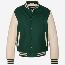 Varsity Jacket LC8705X green/beige