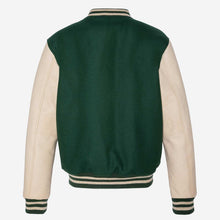 Varsity Jacket LC8705X green/beige