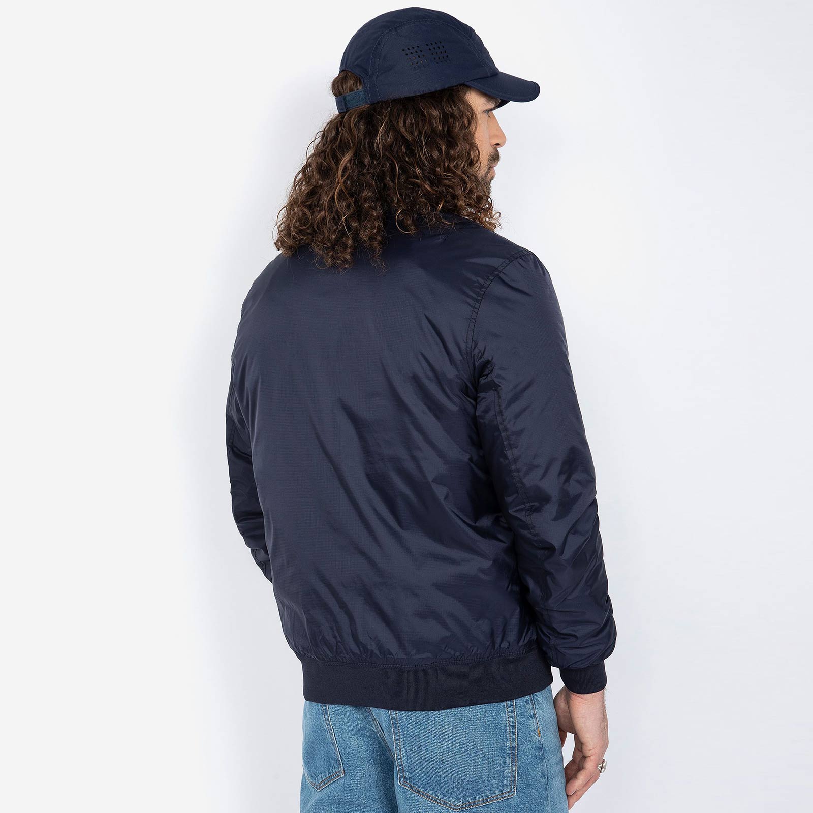 Indiana Ripstop Bomber Jacket navy