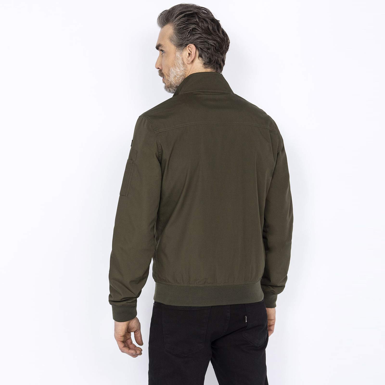 Kenny Court Jacket Badge dark khaki