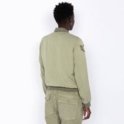 Calipsow Light Bomber Jacket sage khaki