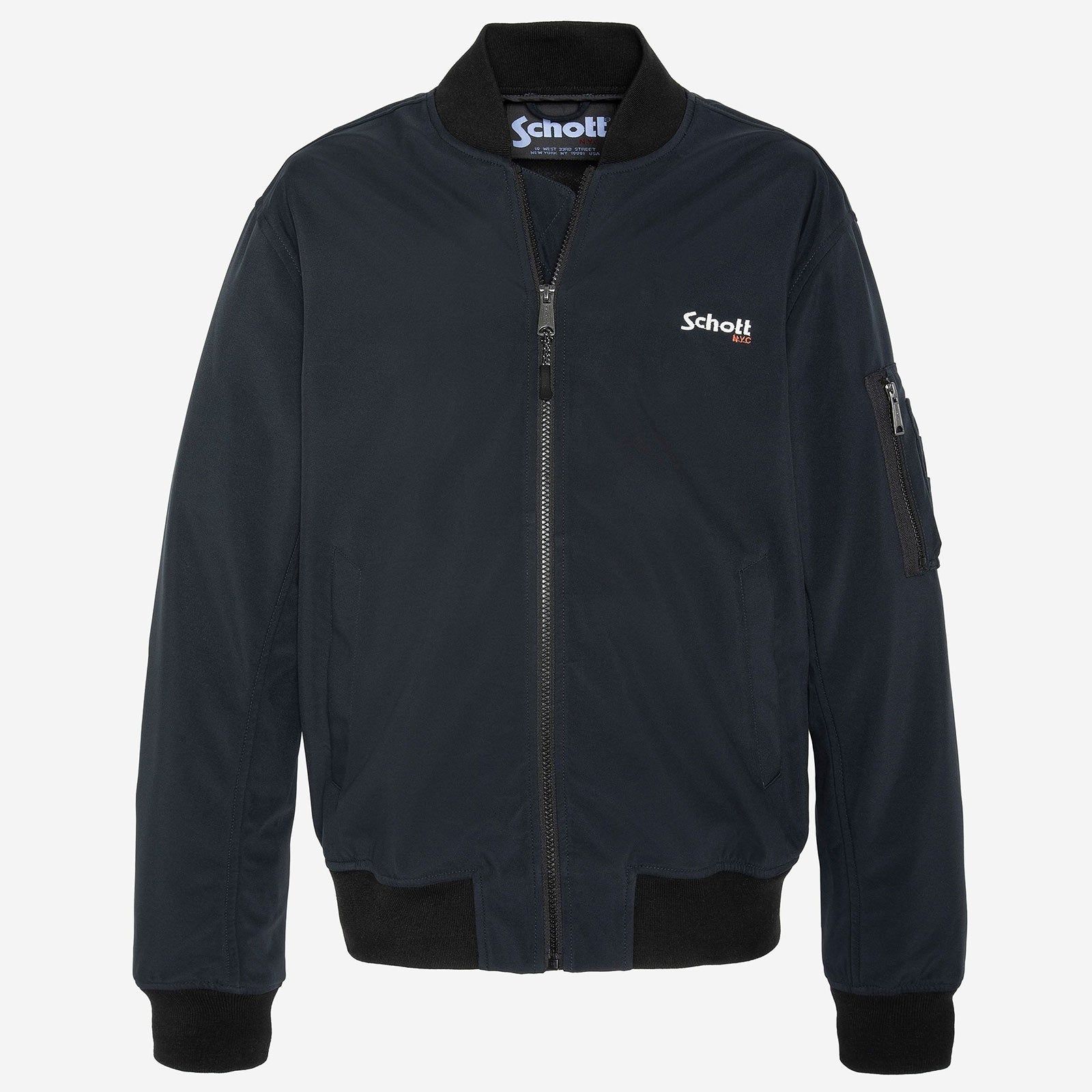 Kyson Softshell Bomber Jacket navy