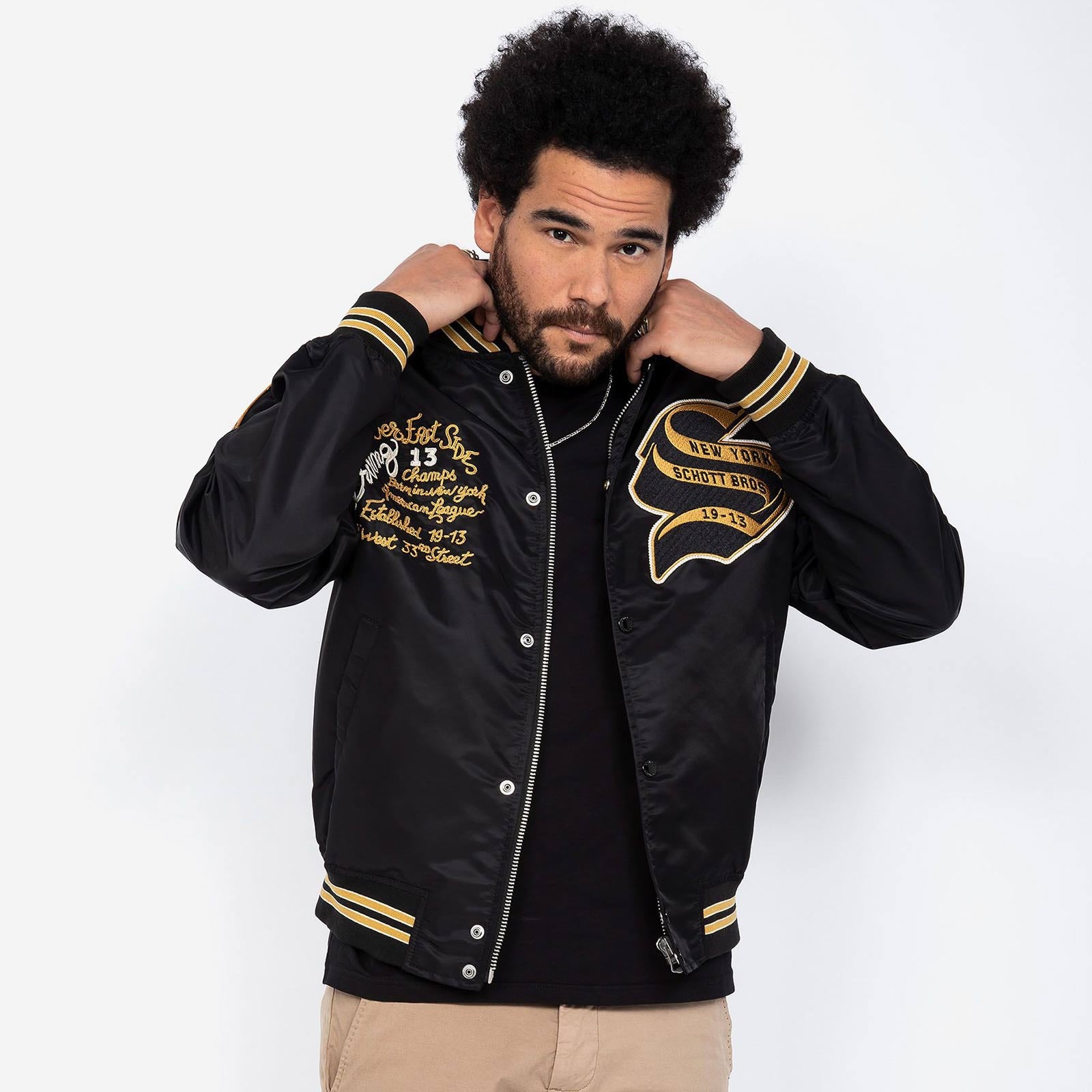 Princeton2 Starter Jacket black/black