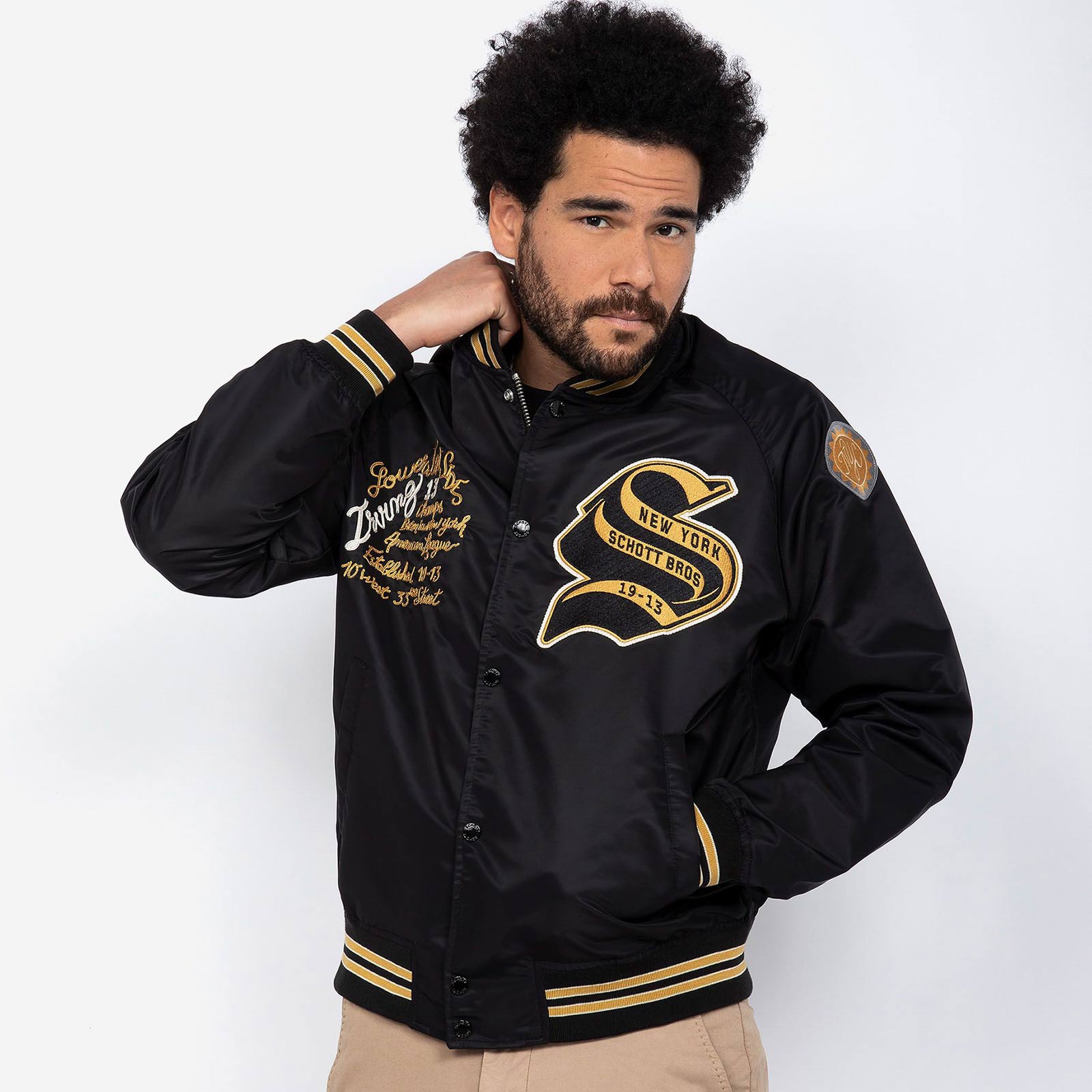 Princeton2 Starter Jacket black/black