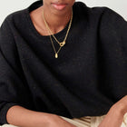 Chebbi Oversized Sweat black granite