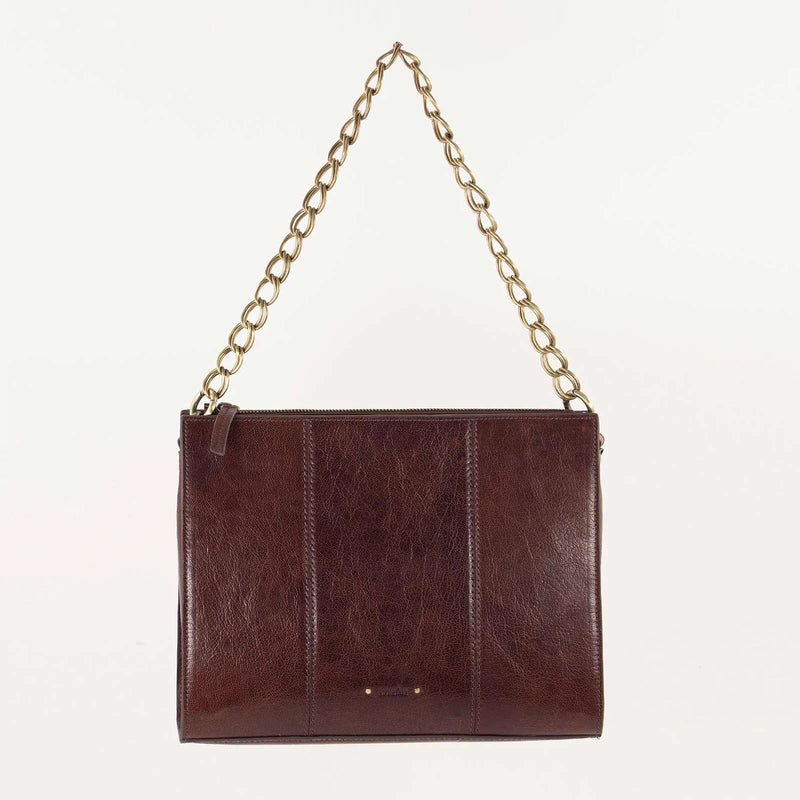 Farawa Leather Bag brownwhisky