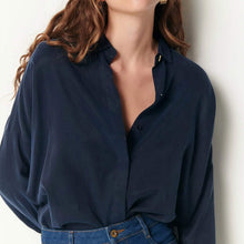Lady D Blouse navy