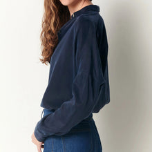 Lady D Blouse navy