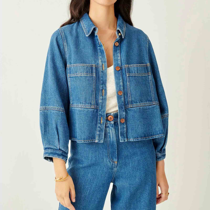 Leone Shirt denim blue