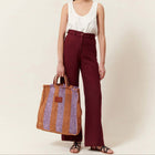 Neelam Pants ruby wine