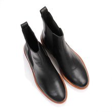 Pierce Leather Boots black