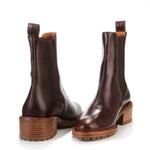 Pierce Leather Boots brownwhisky
