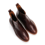 Pierce Leather Boots brownwhisky