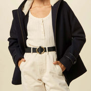 Tisao Leather Belt black