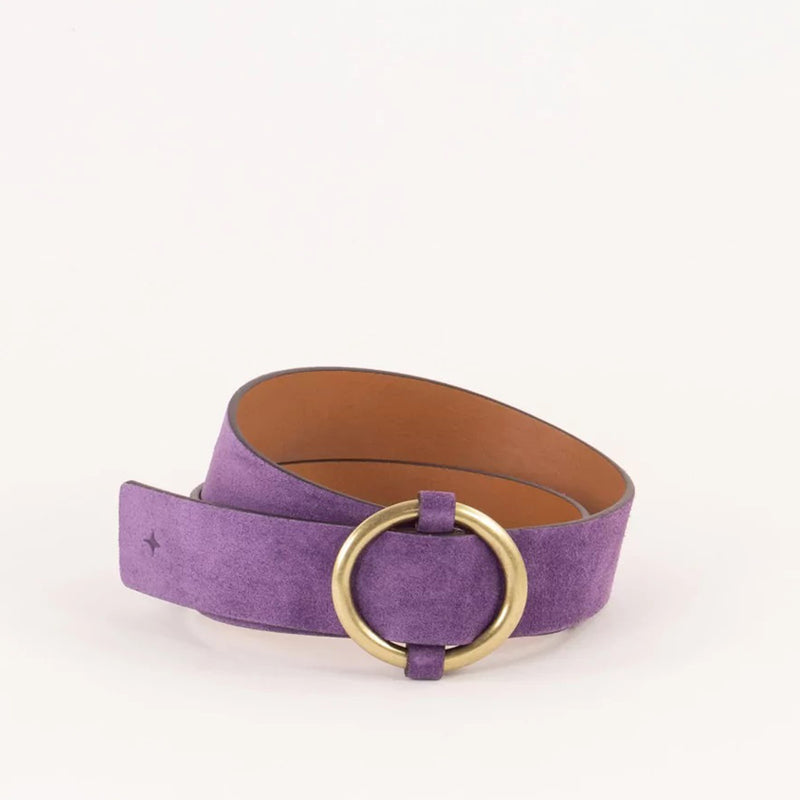 Tisao Suede Belt lilas