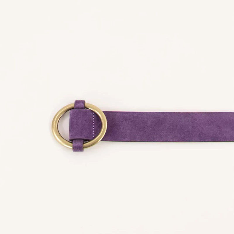 Tisao Suede Belt lilas