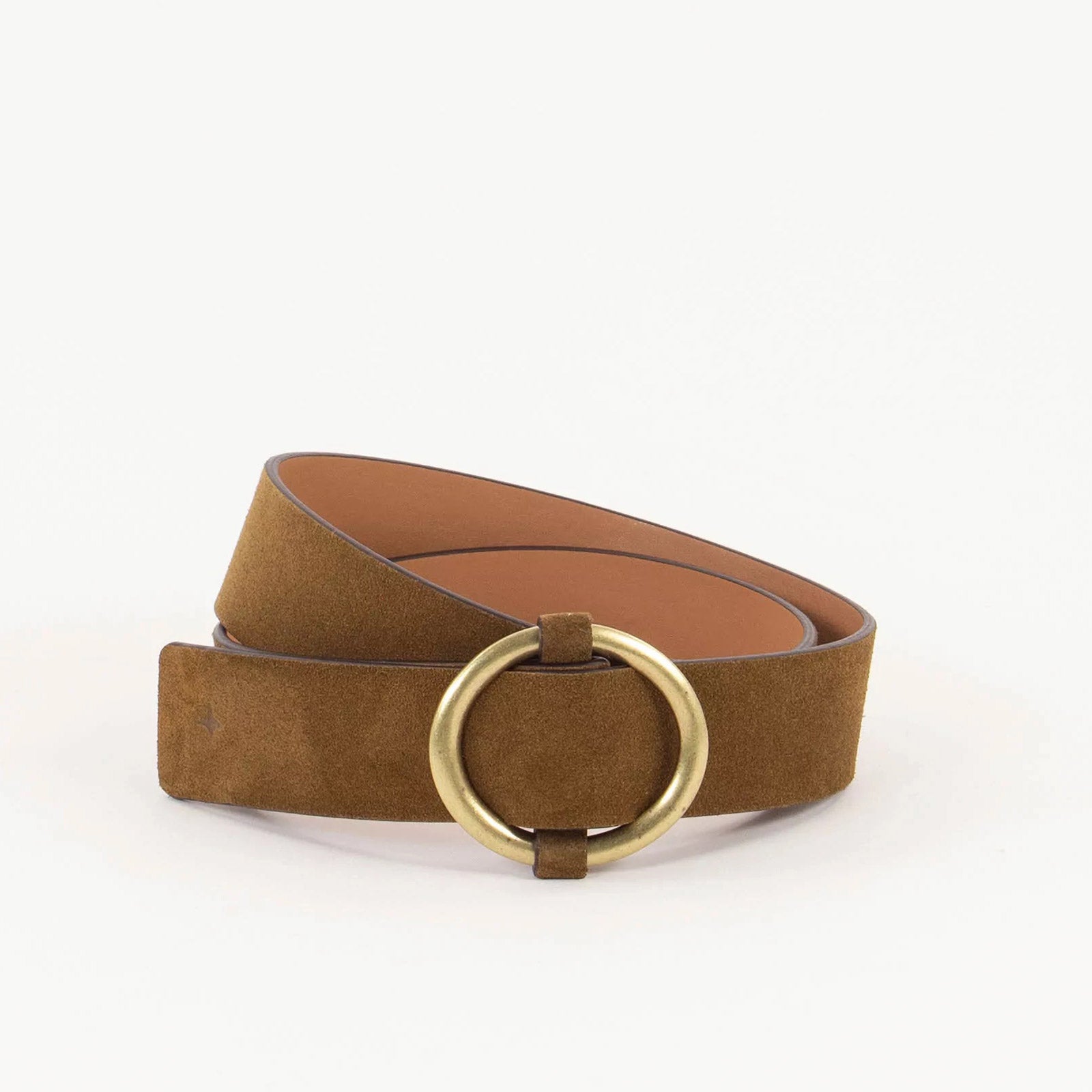 Tisao Suede Belt tobacco