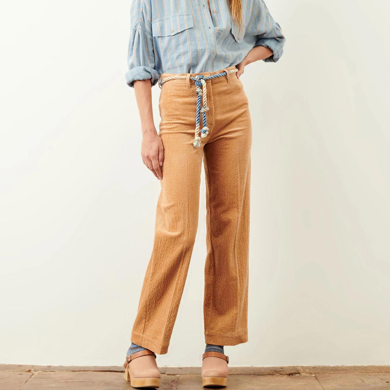 Velvet Lover Cord Trousers chamottée