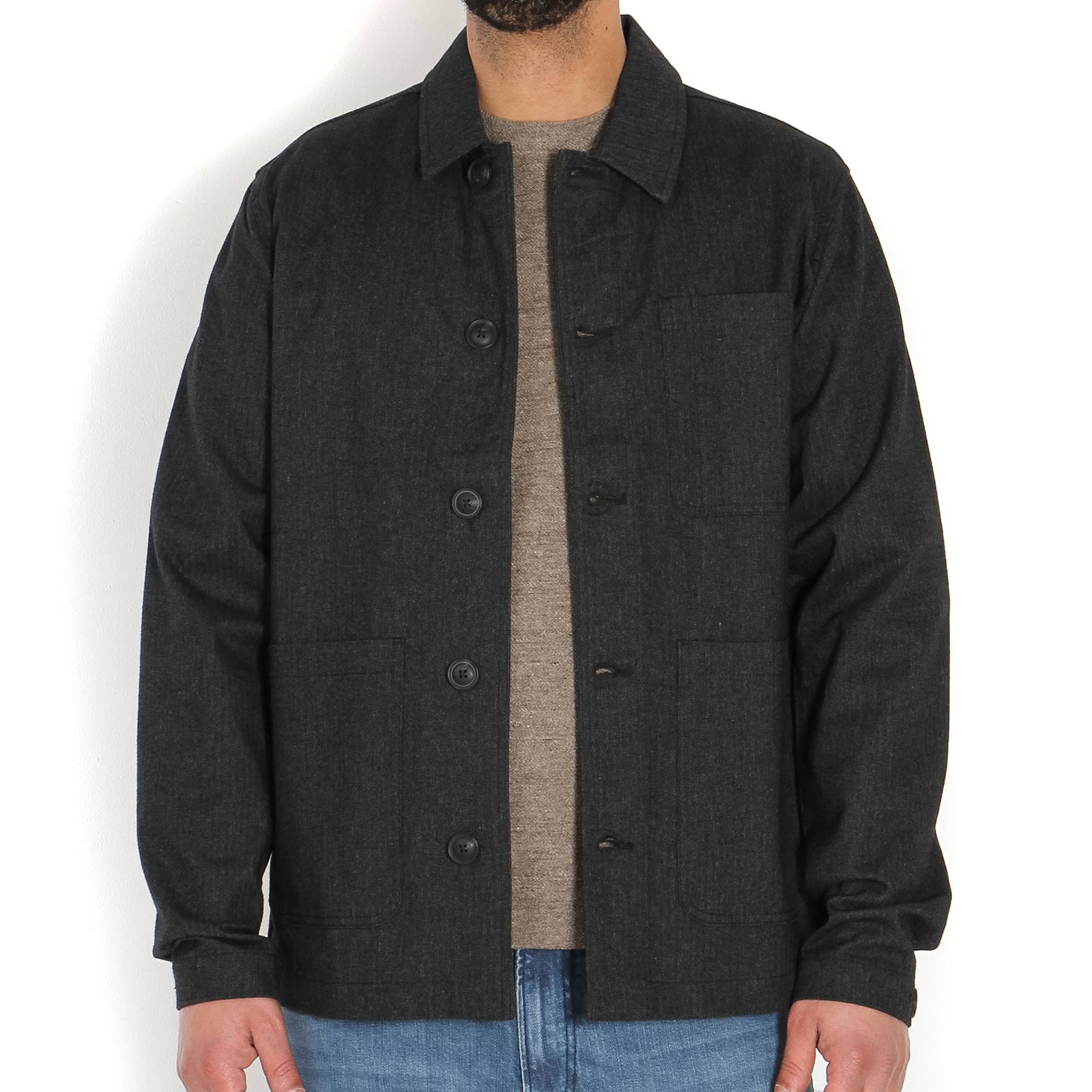 Milton ShirtJacket dark grey