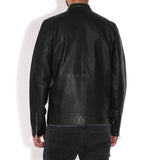 Esteban Leather Jacket black