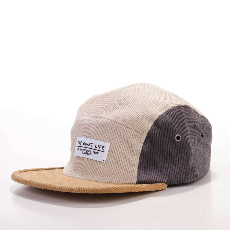 Color Block Cord 5Panel Hat multi
