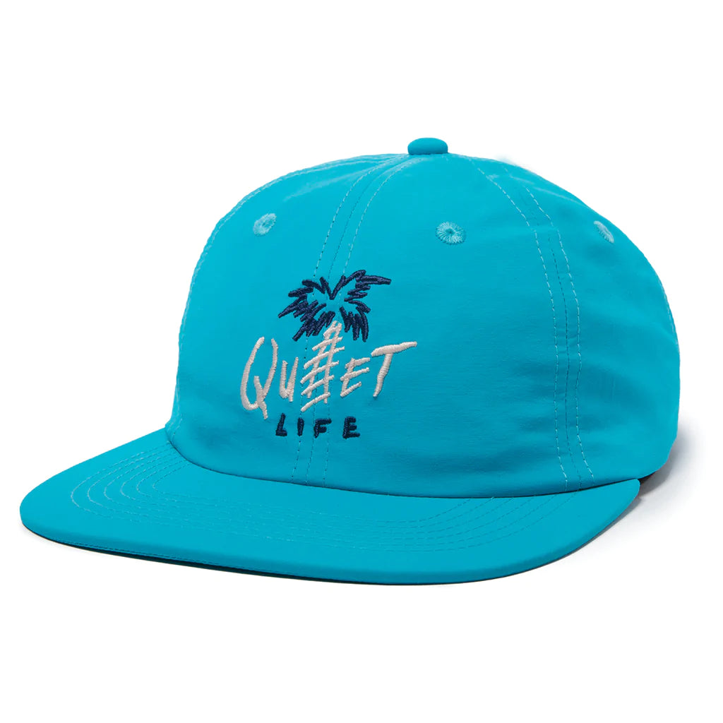 Summer Palm Nylon Hat ocean